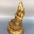 Traditional Late 20th Century Gilt Brass Tsongkhapa Seated Religious Sculpture, Buddhist Altar Statue For Sale - Image 3 of 9