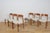 Mid-Century Modern Teak Model 26 Dining Chairs by Henry Kjærnulf for Korup Stolefabrik, Denmark, 1960s, Set of 6 For Sale - Image 6 of 18