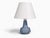 Mid-Century Modern 1960s Mid-Century Modern Soholm, Small Table Lamp, Light Blue Stoneware For Sale - Image 3 of 10