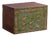 Antique Chinese Qing Dynasty Painted Dongbei Peony Trunk For Sale