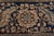 Authentic 19th Century Persian Tabriz Handmade Wool Carpet For Sale - Image 4 of 9