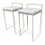 LumiSource Fuji Counter Stools, Pair For Sale