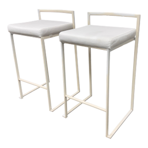LumiSource Fuji Counter Stools, Pair