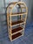 1970s Vintage Leather and Rattan Bookcase, 1970s For Sale - Image 5 of 18
