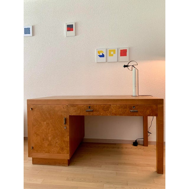 Postmodern Table Lamp in Carrara Marble, 1990s For Sale - Image 9 of 13