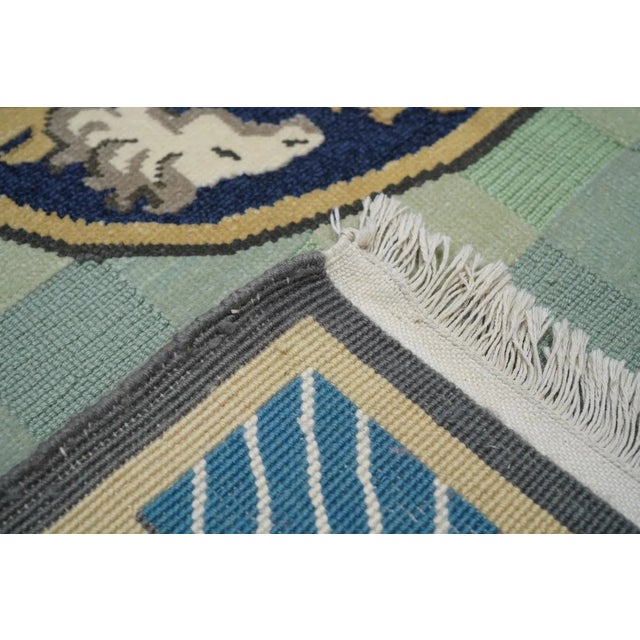 Textile Sumak Rug 6' X 9' For Sale - Image 7 of 11