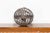 Indian Vintage Spherical Iron Light Fixture with Concentric Rings and Patina For Sale - Image 9 of 12