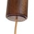 Scandinavian Teak Cylinder Pendant Light, 1960s For Sale - Image 9 of 11