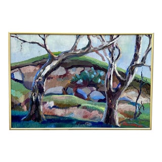 Post Impression Plein Air Painting For Sale