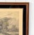 Printmaking Materials Antique English Fox Hunt Bachelor’s Hall Plate 1 Framed Art Lithograph For Sale - Image 7 of 9