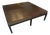 Christian Liaigre for Holly Hunt Style Large Square Coffee Table. Unmarked. For Sale