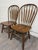 Traditional Vintage Bent Hoop Back Spindle Paddle Back Arrow Back HIgh Back Windsor Chairs For Sale - Image 3 of 11