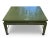 Green Bausman Company Green Coffee Table Bench Made For Sale - Image 8 of 14