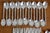 Ornamental & Decorative Materials Vintage 1980s Stanley Roberts "Tiburon" Faux Bamboo Stainless Steel Flatware Set – 60 Pieces | Hollywood Regency Chinoiserie For Sale - Image 7 of 14