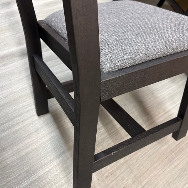 International Atelier Upholstered Seat Side Chair For Sale - Image 10 of 11