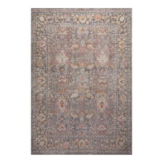 Chris Loves Julia x Loloi Rosemarie Stone / Multi 10'-0" x 14'-0" Area Rug For Sale