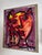 Terrific Abstract Painting by Peter Robert Keil. The painting depicts a portrait of a colorful woman and is framed. It is...