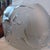 Glass 1930s Flying Geese Pattern Pillow Vase For Sale - Image 7 of 10
