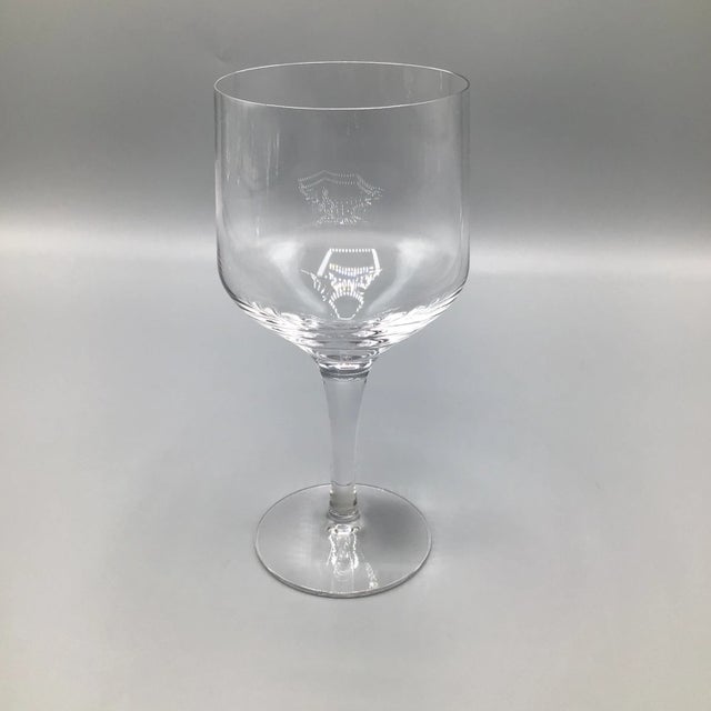 Transparent Swedish Orrefors Rhapsody Claret Wine Glasses-Set of 6 For Sale - Image 8 of 13