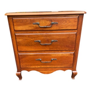 Ethan Allen Solid Cherry Nightstand For Sale
