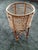 1970s Handmade Bent Bamboo Rattan Planter Stand For Sale - Image 4 of 6