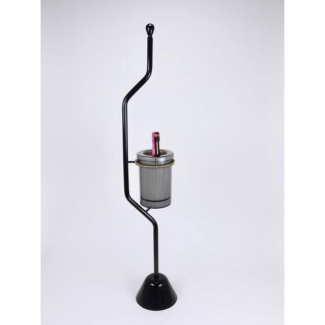 Servino Wine Ice Bucket by Achille Castiglioni for Zanotta, Italy, 1987 For Sale - Image 11 of 17