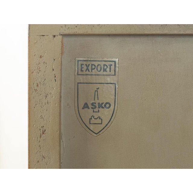 Brown Vintage Cabinet by Jussi Peippo & Olli Borg for Asko, 1960s For Sale - Image 8 of 9
