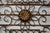 Metal Hanging Scrolled Iron Wall Art W. Gold Finish For Sale - Image 7 of 8