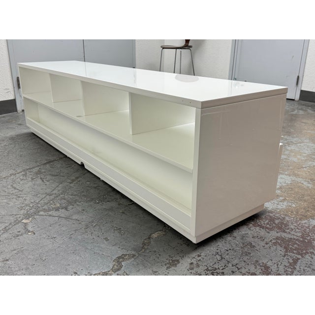 CB2 Cb2 Chill Large Media Console For Sale - Image 4 of 12