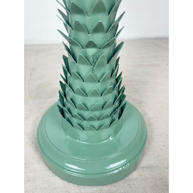 Newly Lacquered Vintage Palm Tree Lamp For Sale In Tampa - Image 6 of 7