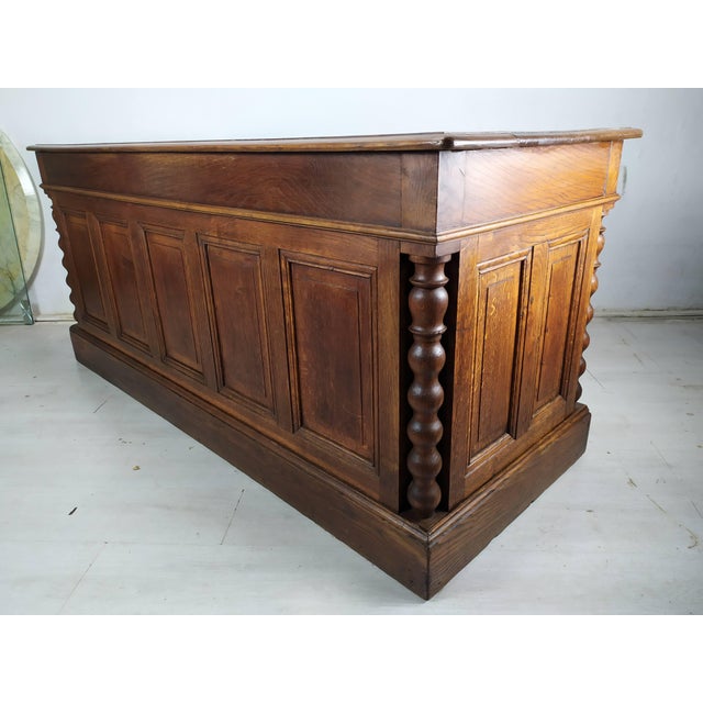 Trade Bench with Oak Drawers For Sale - Image 9 of 18