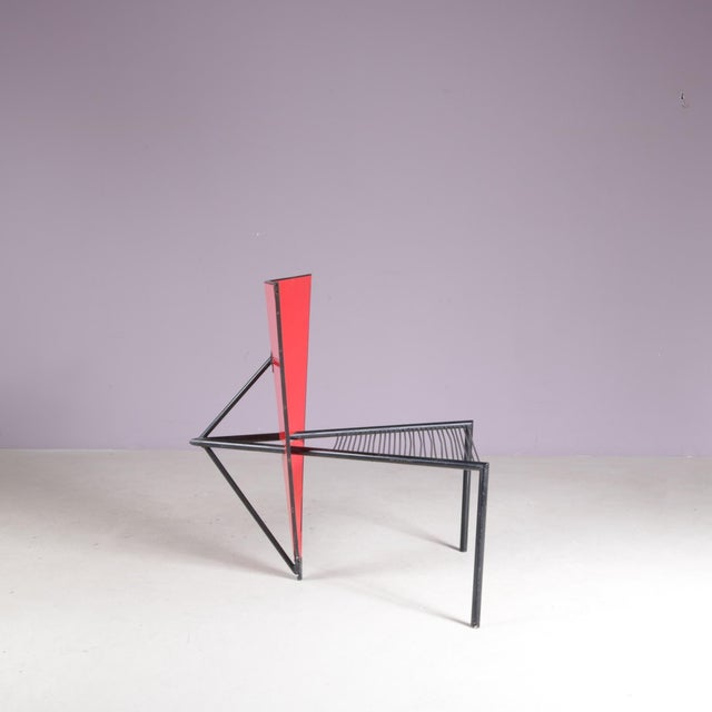 Black Vintage Dutch Side Chair, 1980s For Sale - Image 8 of 18