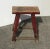 Vintage French Country Farmhouse Rustic Red Stool Unique Stool in Good Rustic Vintage Condition. It is very old with lots...