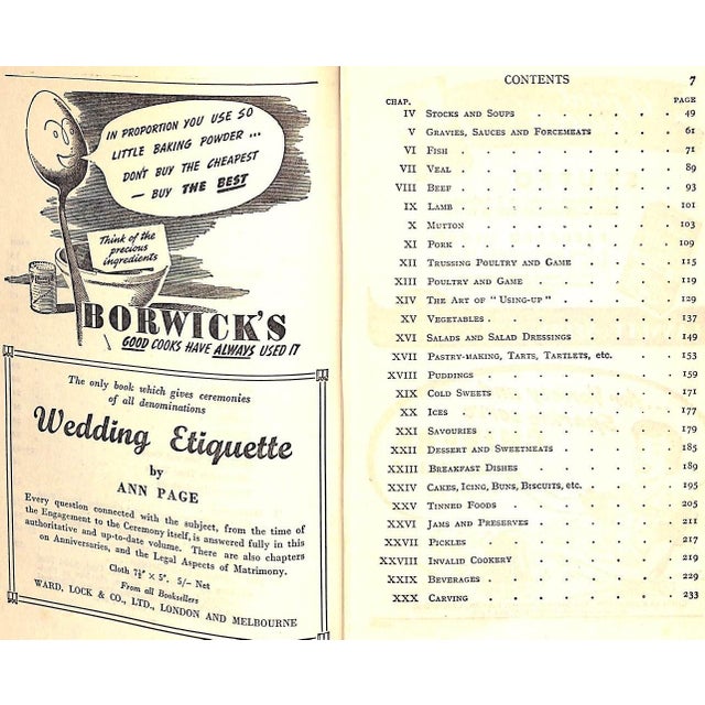 Paper "Mrs. Beeton's Cookery: Practical and Economical Recipes for Every-Day Dishes" For Sale - Image 7 of 8