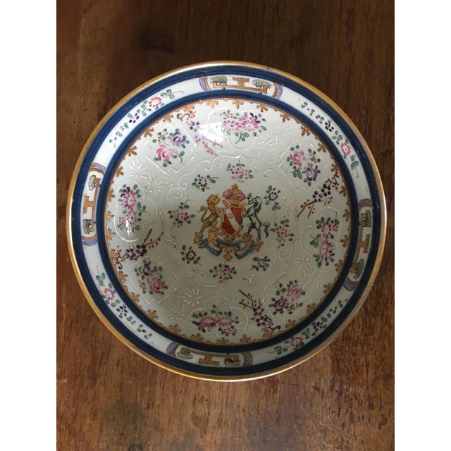 Chinoiserie 19th Century French Samson Porcelain Bowl For Sale - Image 3 of 6