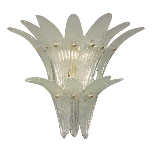 21st Century Two Tier Graniglia Palmette Sconce For Sale