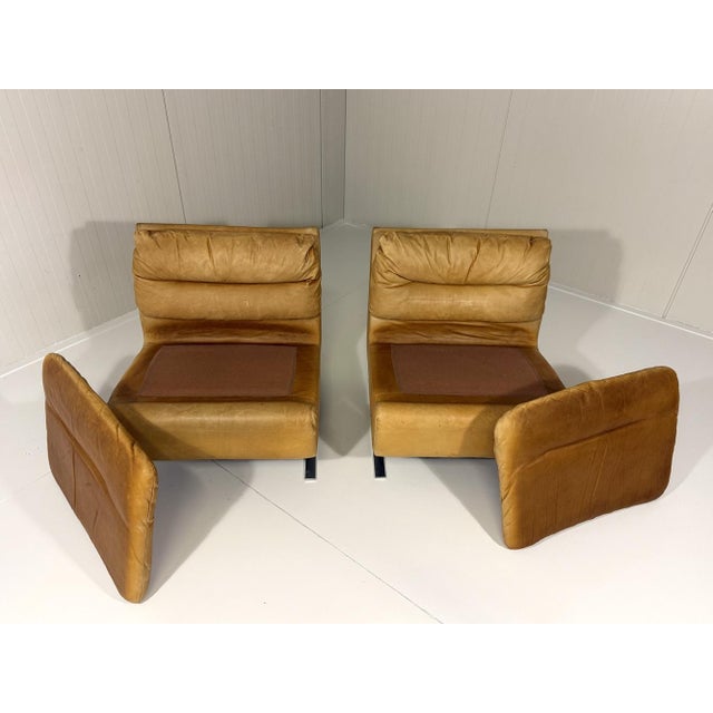 Special Lounge Chairs in Leather and Chrome, 1960s, Set of 2 For Sale - Image 14 of 18