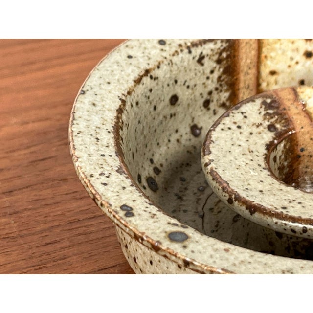 Mid-Century Modern Danish Studio Pottery Candleholder, 1960s For Sale - Image 16 of 18
