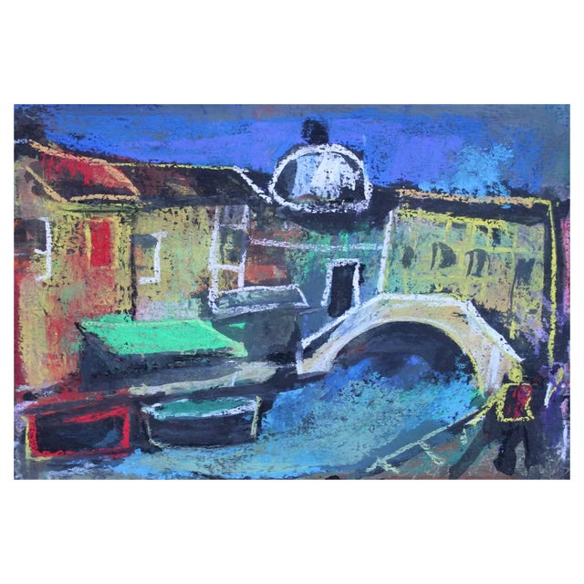 Georgs Barkans, Travel Notes, 2007, Pastel on Paper For Sale