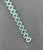 Early 21st Century 9.45 Ct Natural Emerald & Diamond Bracelet For Sale - Image 5 of 8