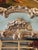 Large Mid-19th Century French Louis XV Style Trumeau Mantel Mirror With Hand-Painted Pastoral Scene For Sale In New Orleans - Image 6 of 9