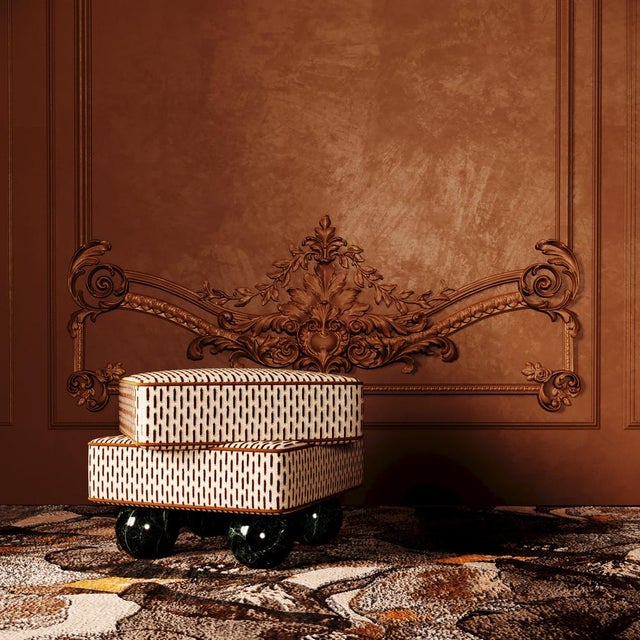 Madonna Stool by Malabar For Sale - Image 9 of 12