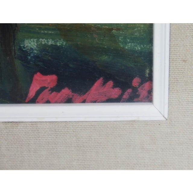 Silvio Pasotti, Bergamo, 1950s, Oil on Canvas, Framed For Sale - Image 6 of 10