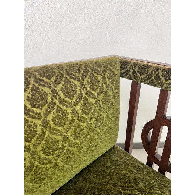 Brown Very Vienna Secession Seating Group, 1890s, Set of 8 For Sale - Image 8 of 18