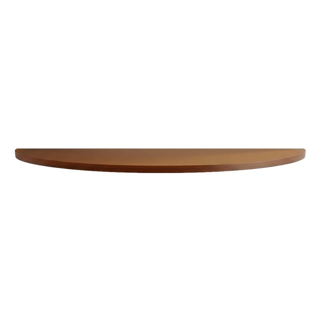 Console Shelf in Orange Acrylic Glass, 1970s For Sale