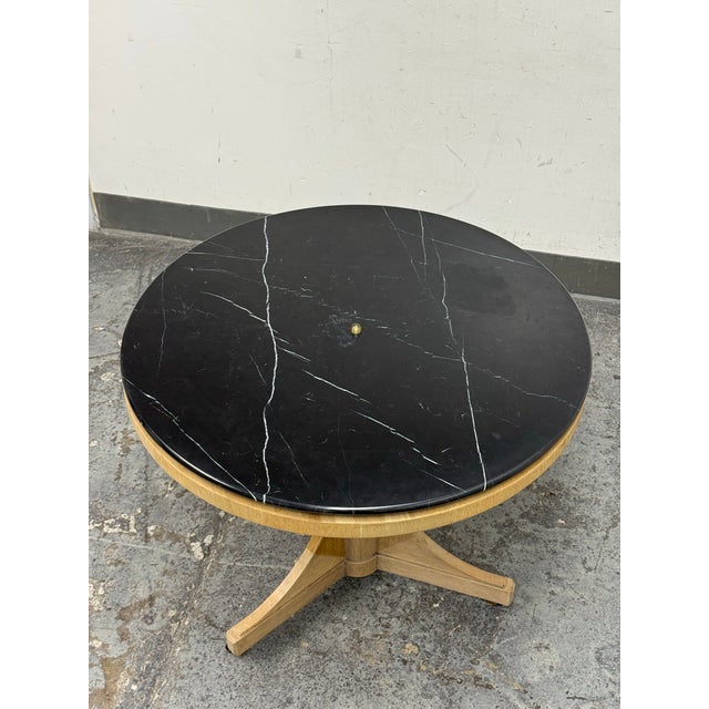 BOBO Bobo Intriguing Objects Regency Style Marble Side Table For Sale - Image 4 of 12