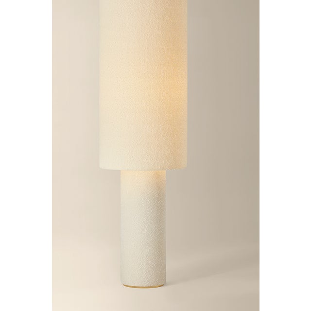 Brass Mitzi Sam 15 in. 1 Light Floor Lamp in Aged Brass Finish For Sale - Image 8 of 14