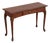 Amish Made Cherry Queen Anne Console Table W. Drawer For Sale