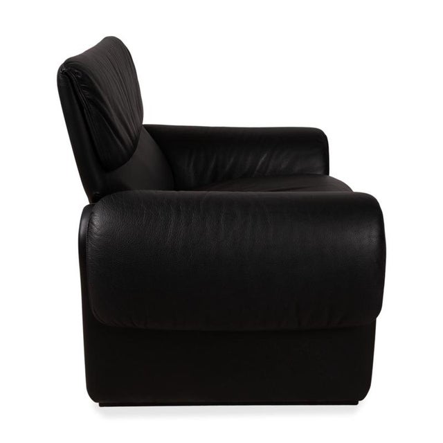 Black DS-2011 Lounge Chair in Black Leather from de Sede For Sale - Image 8 of 12