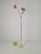 Art Nouveau French Gladioli Fluted Glass Vase, 1920s For Sale - Image 8 of 15